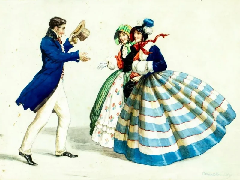 1867-Maggie Hamilton - Due signore e un signore